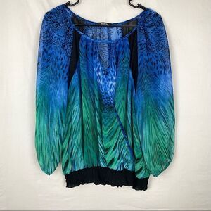 Colorful blouse size medium! 